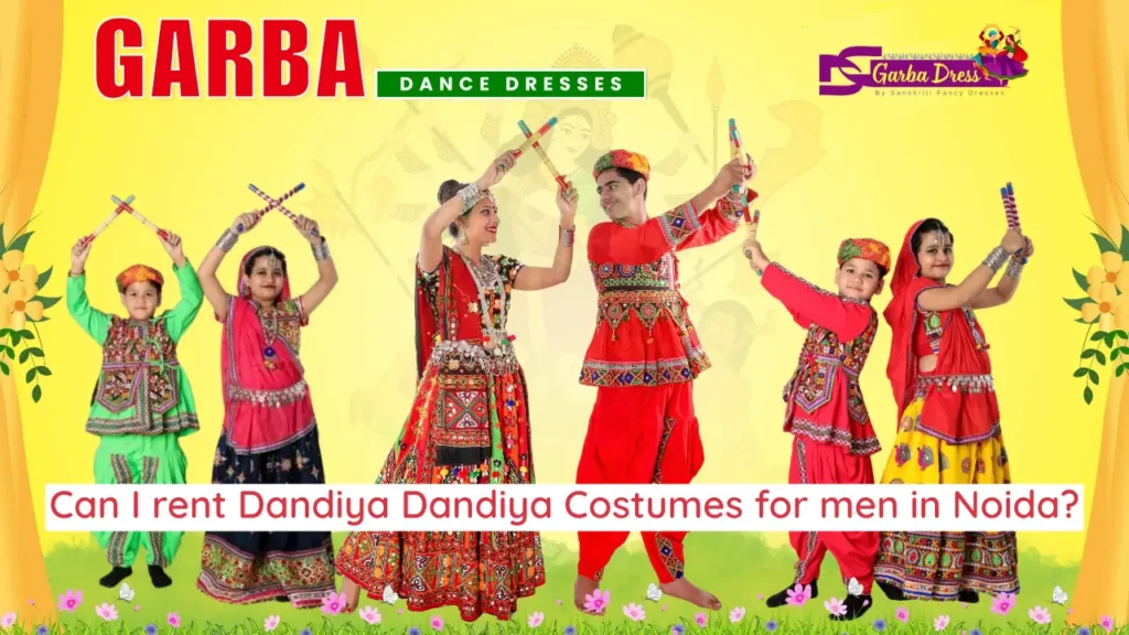 Can I rent Dandiya Dandiya Costumes for men in Noida