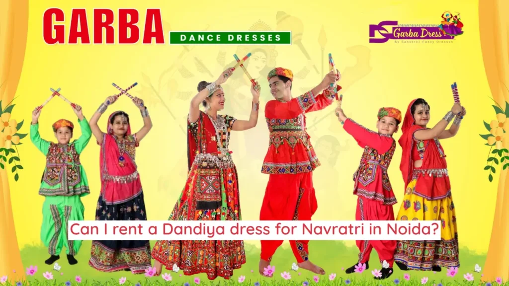 Can I rent a Dandiya dress for Navratri in Noida