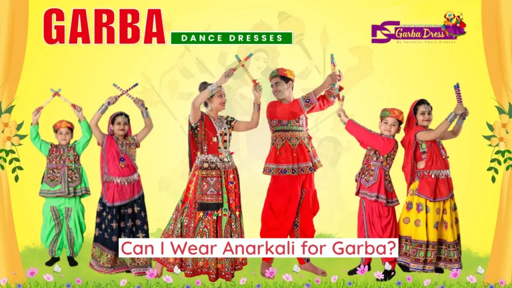 Can I Wear Anarkali for Garba